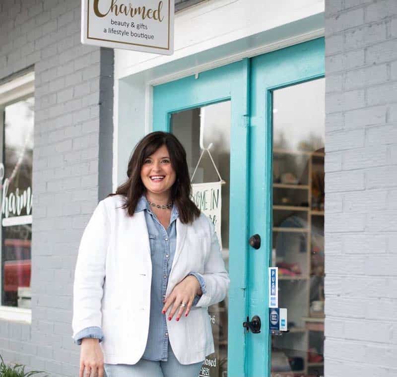 Tracie Hess with Charmed Beauty & Gifts in Charleston SC.