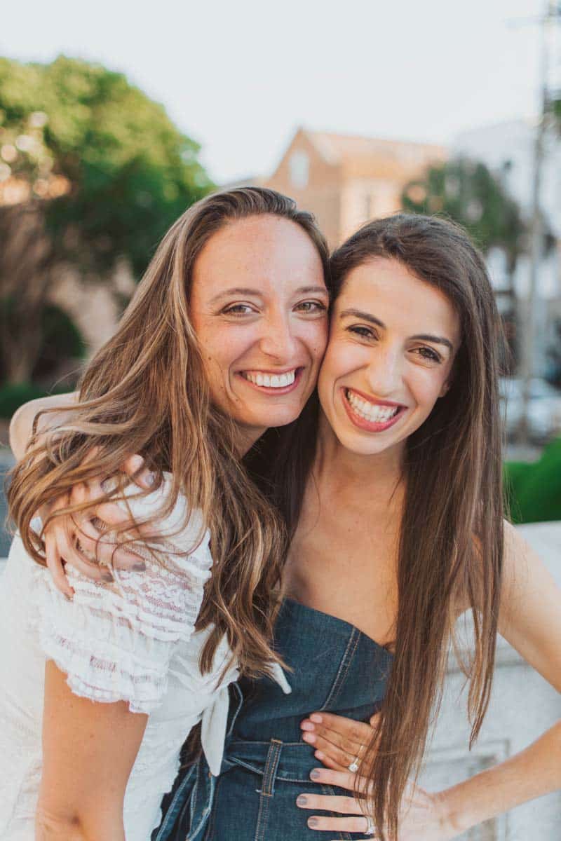 Friends in Charleston — bachelorette photography by Brie Sciales Photography.