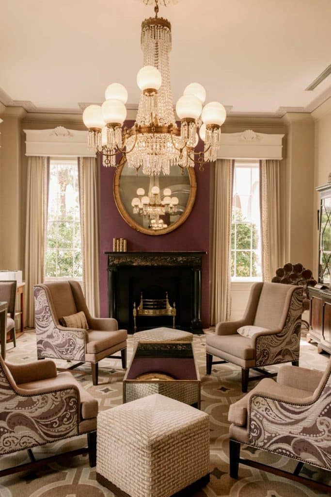 Luxury lounge in Charleston SCC.