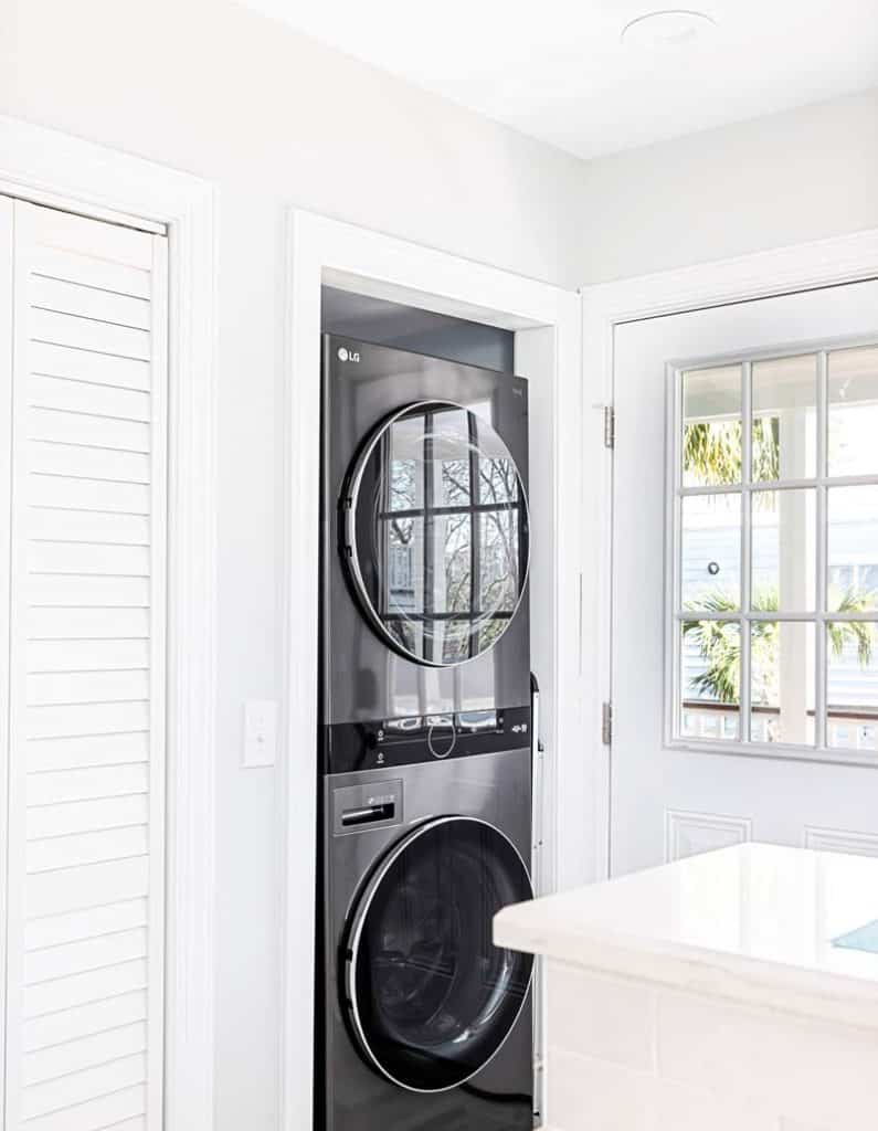 Washer and dryer for convenience.