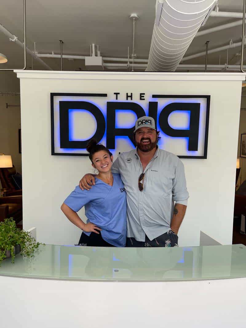 Brice OBrien owner of The Drip Lounge in Charleston, SC.