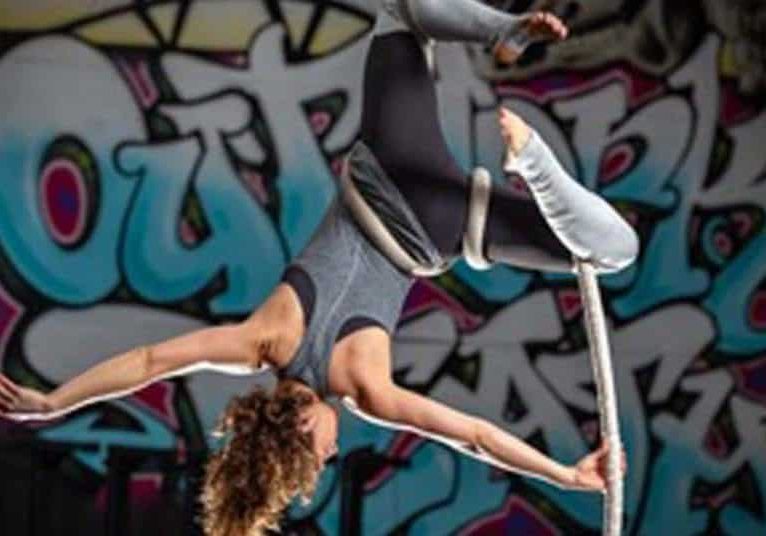 Aerial Fitness Class in Charleston SC
