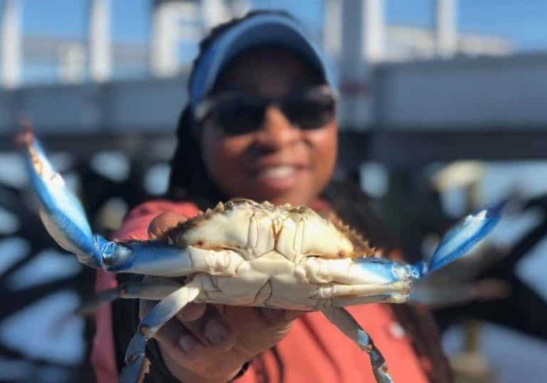 Crabbing in Charleston