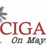 Cigars on Maybank logo in Charleston.