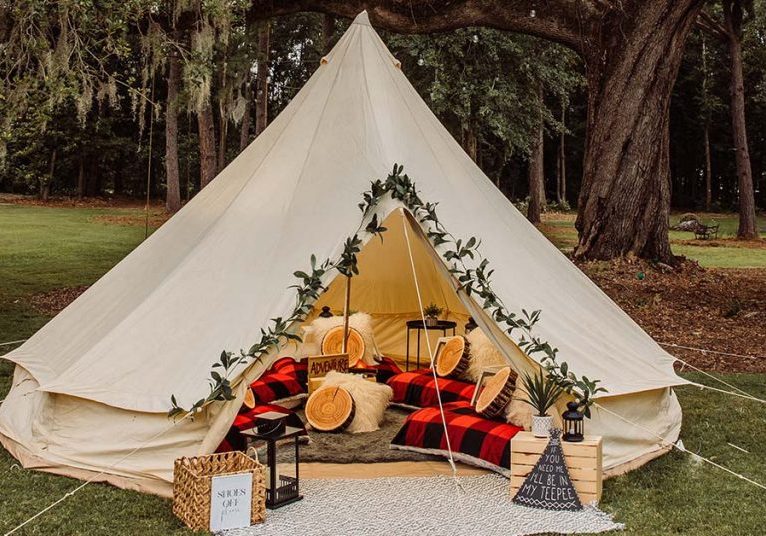 Glamping Experience in Charleston, SC.